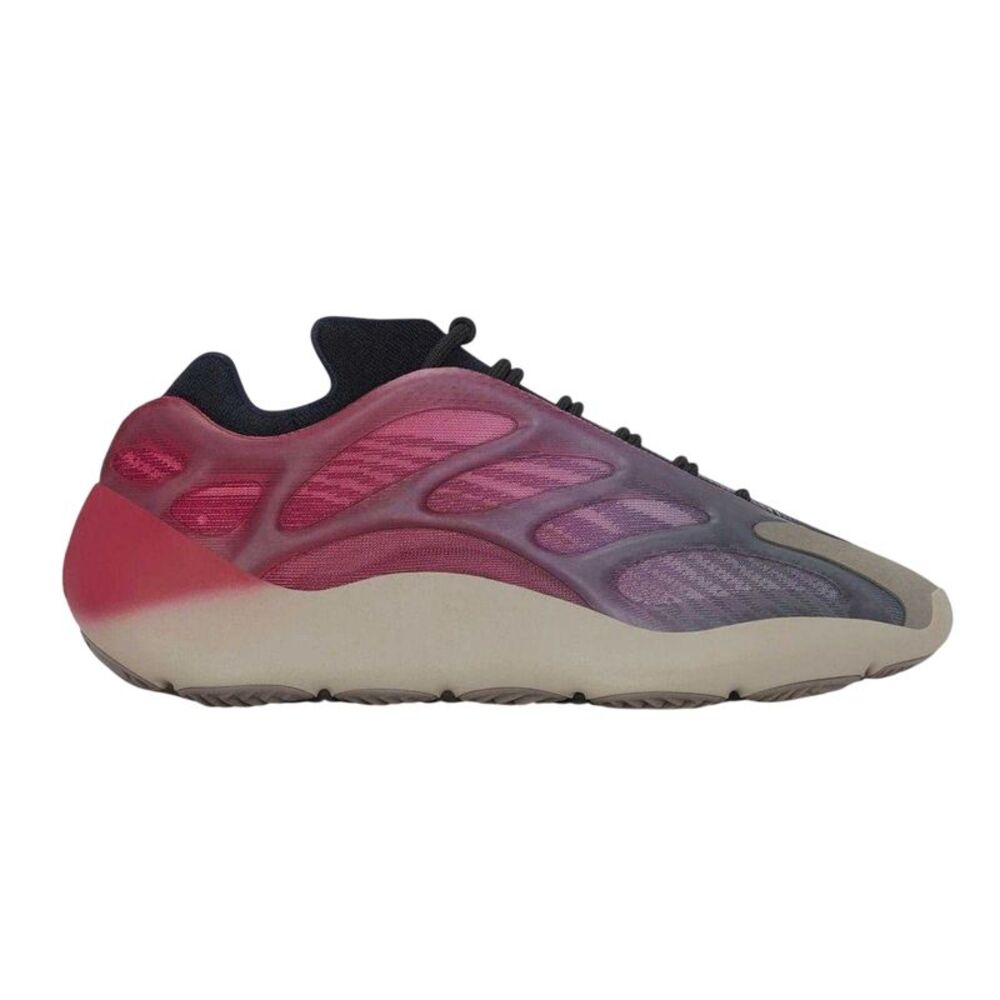 Yeezy Mens Boost 700 V3 Gradient Sneakers / Bold Pink/Purple